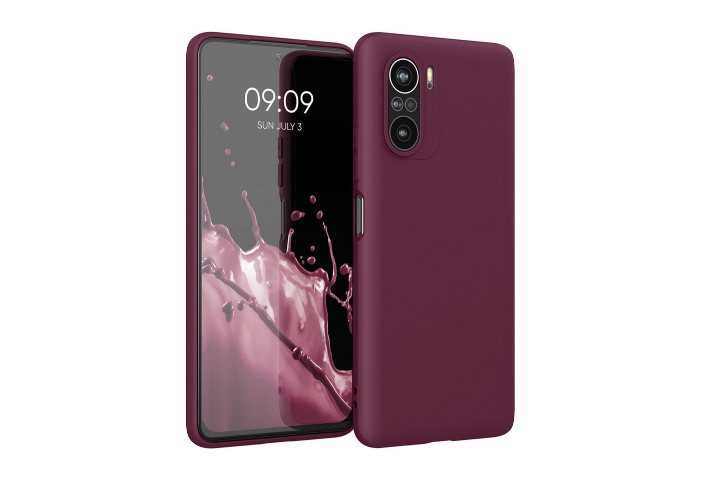 kwmobile Handyhülle Hülle für Xiaomi Mi 11i, Backcover Silikon - Soft Handyhülle - Handy Case in Bordeaux Violett kwmobile Handyhülle Hülle für Xiaomi Mi 11i, Backcover Silikon - Soft Handyhülle - Handy Case in Bordeaux Violett von kwmobile