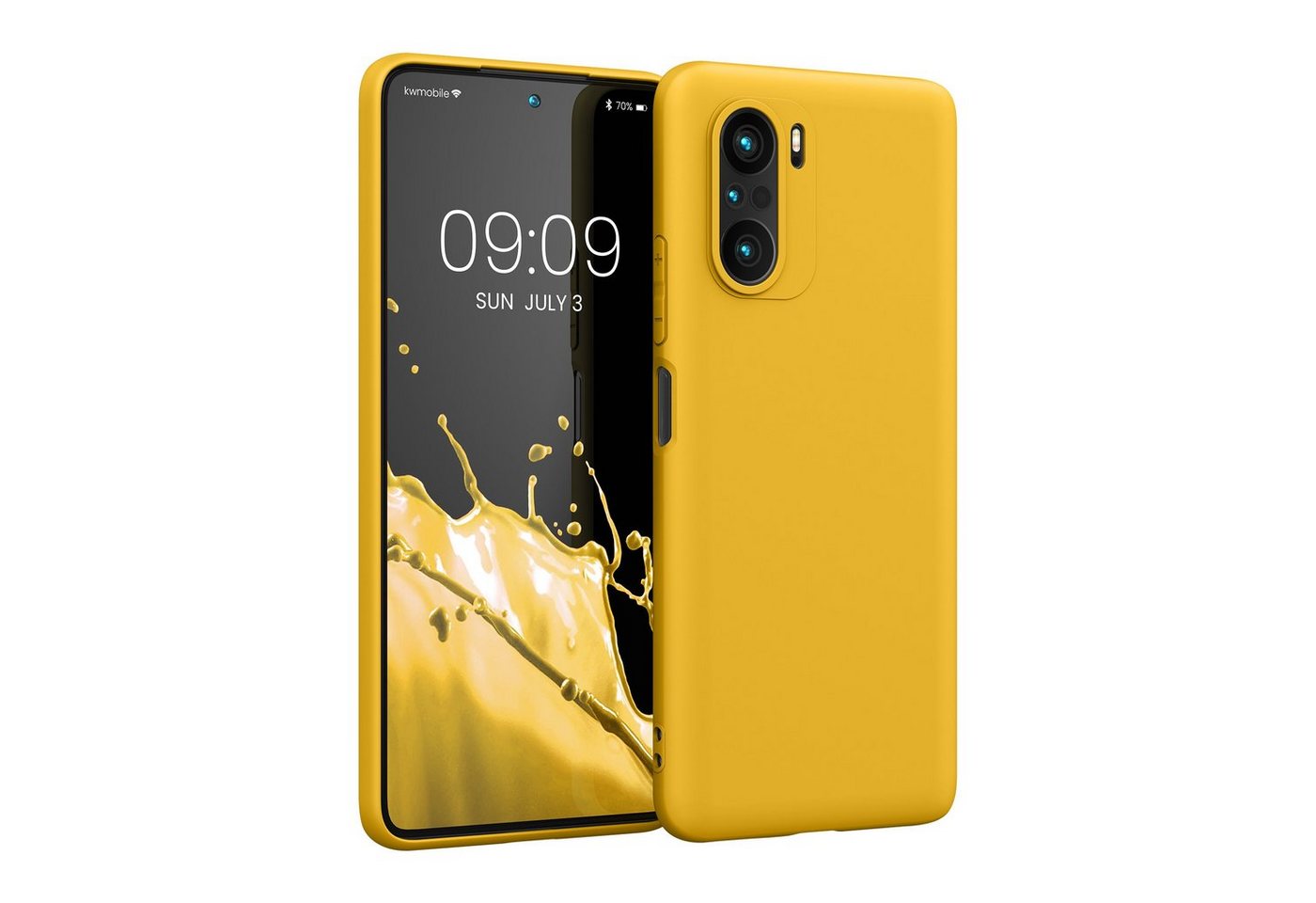 kwmobile Handyhülle Hülle für Xiaomi Mi 11i / Poco F3, Hülle Silikon - Soft Handyhülle - Handy Case Cover kwmobile Handyhülle Hülle für Xiaomi Mi 11i / Poco F3, Hülle Silikon - Soft Handyhülle - Handy Case Cover von kwmobile