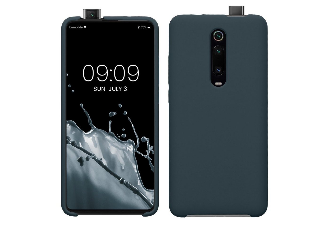 kwmobile Handyhülle Hülle für Xiaomi Mi 9T (Pro) / Redmi K20 (Pro), Hülle Silikon gummiert - Handyhülle - Handy Case Cover von kwmobile