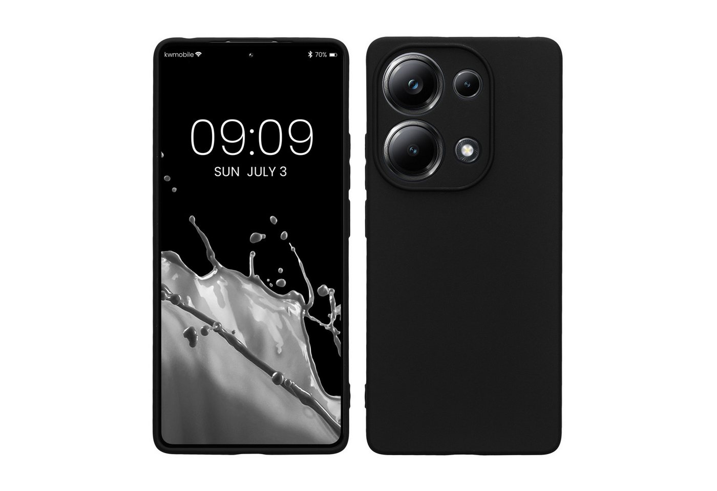 kwmobile Handyhülle Hülle für Xiaomi Poco M6 Pro (4G), Backcover Silikon - Soft Handyhülle - Handy Case in Schwarz kwmobile Handyhülle Hülle für Xiaomi Poco M6 Pro (4G), Backcover Silikon - Soft Handyhülle - Handy Case in Schwarz von kwmobile