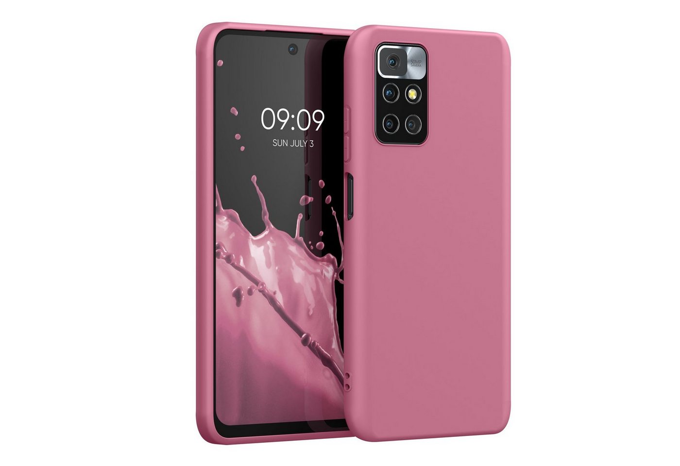 kwmobile Handyhülle Hülle für Xiaomi Redmi 10 (2021 / 2022), Hülle Silikon - Soft Handyhülle - Handy Case Cover von kwmobile
