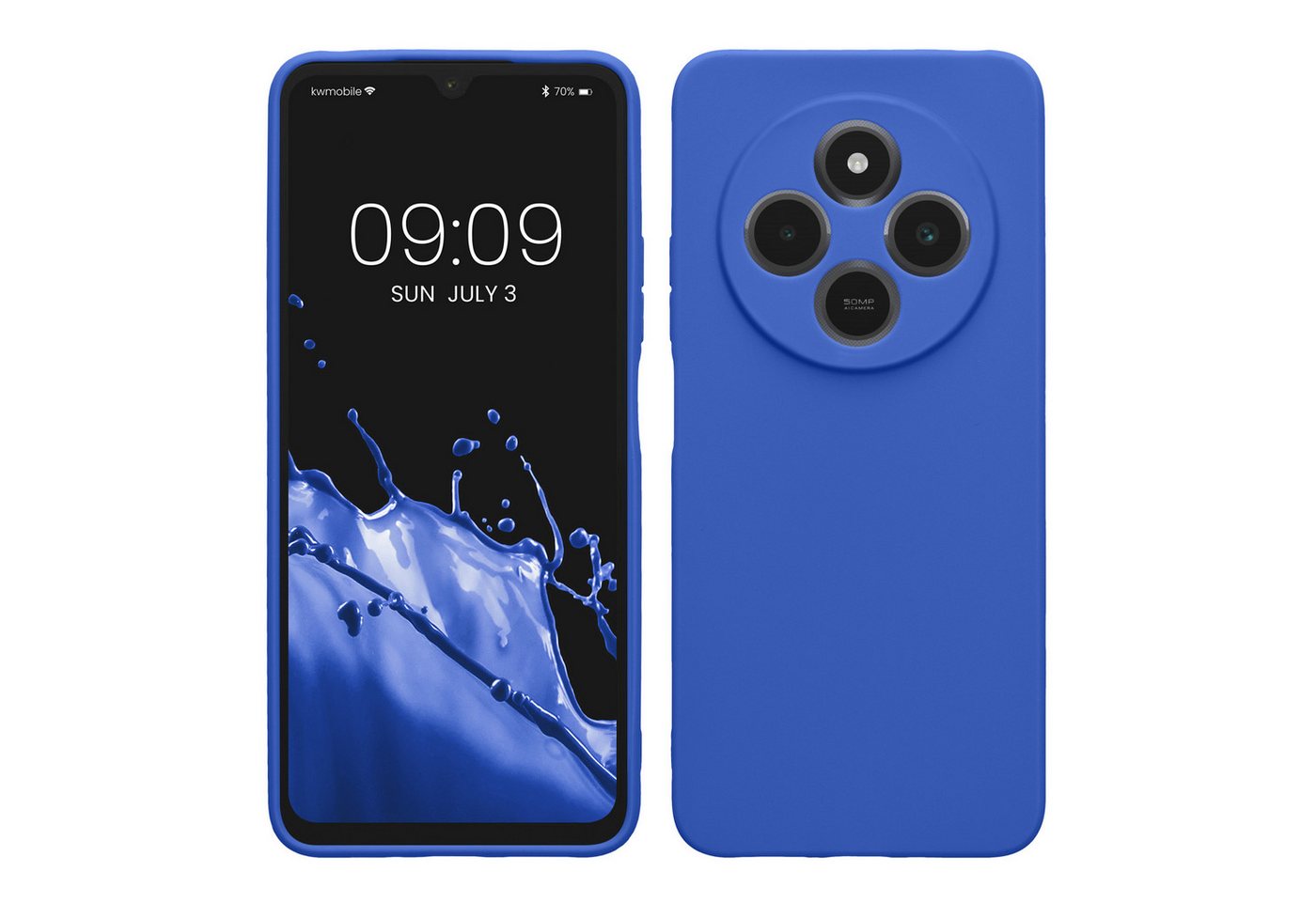kwmobile Handyhülle Hülle für Xiaomi Redmi 14C / Poco C75, Backcover Silikon - Soft Handyhülle - Handy Case in Baltik Blau kwmobile Handyhülle Hülle für Xiaomi Redmi 14C / Poco C75, Backcover Silikon - Soft Handyhülle - Handy Case in Baltik Blau von kwmobile