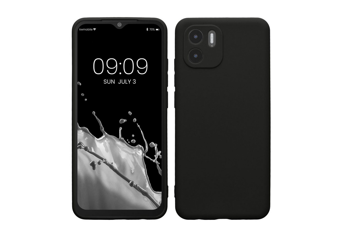 kwmobile Handyhülle Hülle für Xiaomi Redmi A1, Backcover Silikon - Soft Handyhülle - Handy Case in Schwarz matt kwmobile Handyhülle Hülle für Xiaomi Redmi A1, Backcover Silikon - Soft Handyhülle - Handy Case in Schwarz matt von kwmobile