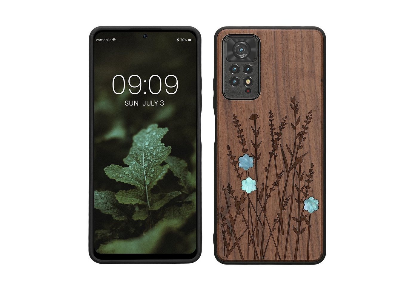 kwmobile Handyhülle Hülle für Xiaomi Redmi Note 11 Pro / (5G), Handyhülle TPU Cover Bumper Case von kwmobile