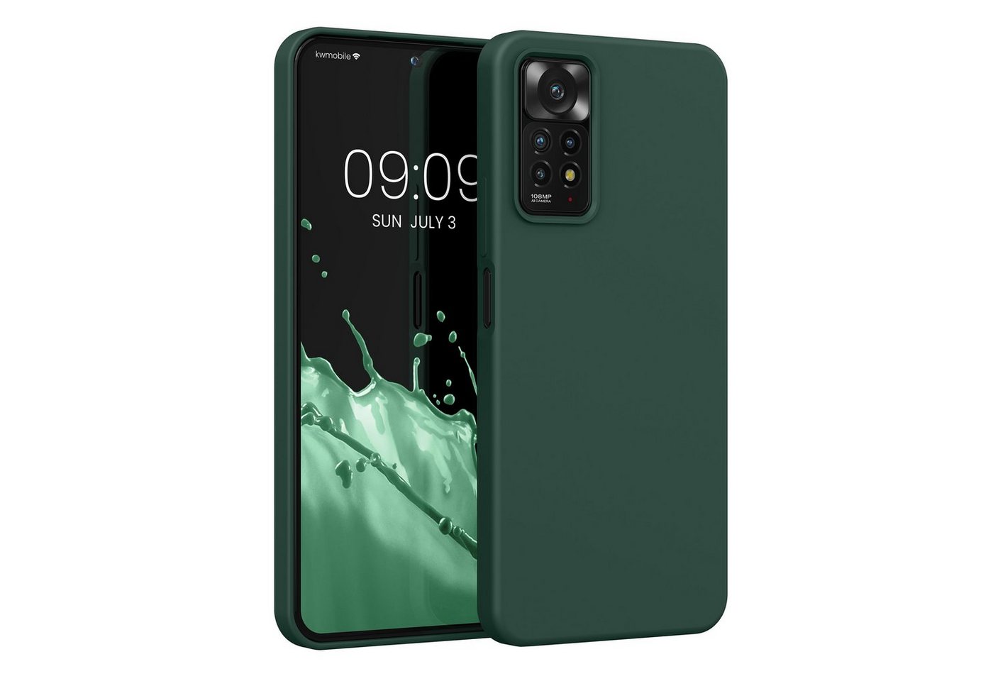 kwmobile Handyhülle Hülle für Xiaomi Redmi Note 11 Pro / (5G), Hülle Silikon gummiert - Handyhülle - Handy Case Cover von kwmobile