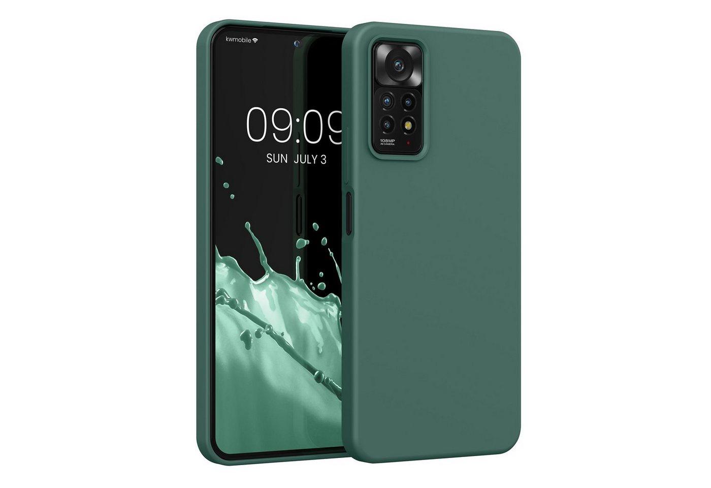 kwmobile Handyhülle Hülle für Xiaomi Redmi Note 11 Pro / (5G), Hülle Silikon gummiert - Handyhülle - Handy Case Cover von kwmobile