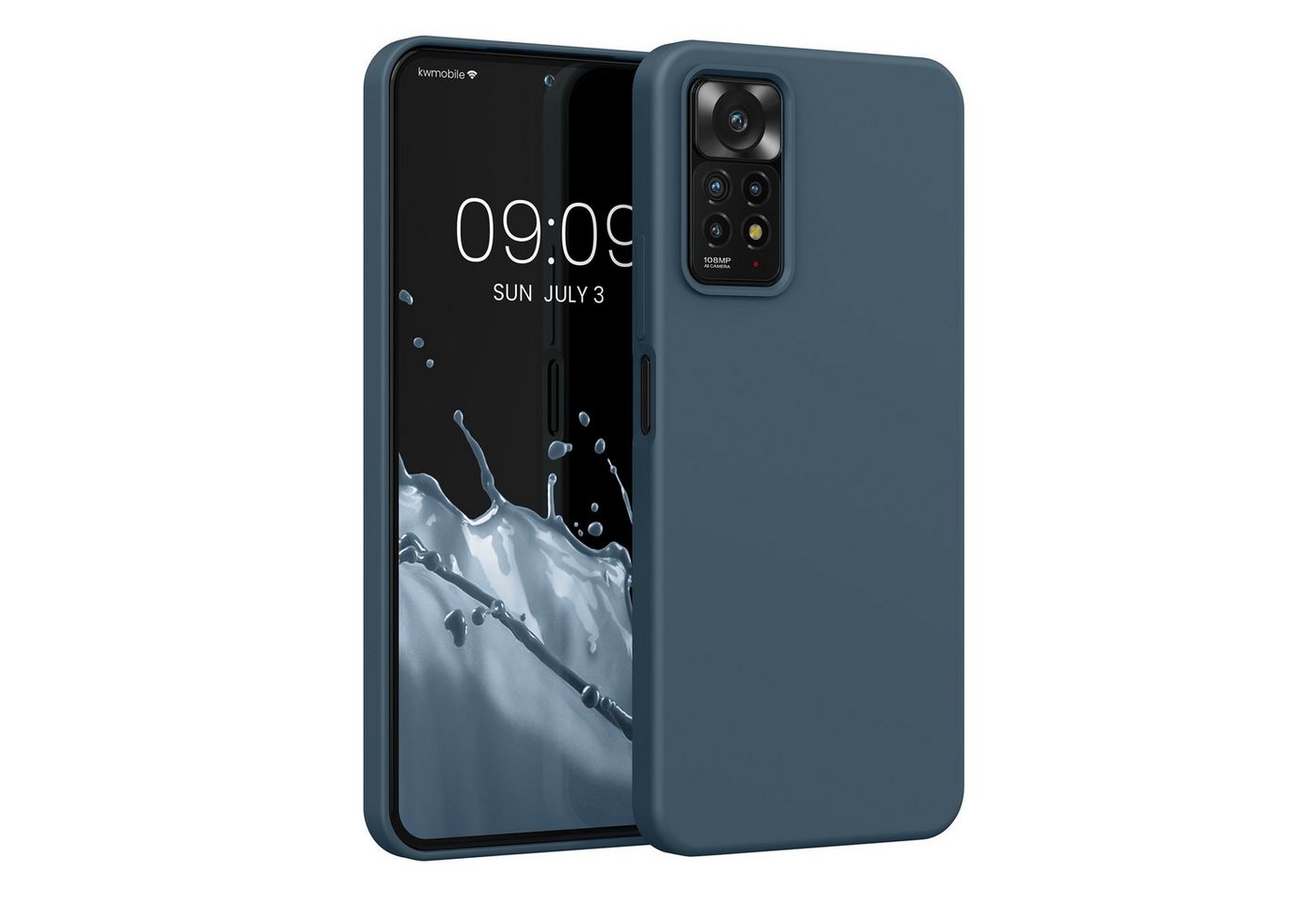 kwmobile Handyhülle Hülle für Xiaomi Redmi Note 11 Pro / (5G), Hülle Silikon gummiert - Handyhülle - Handy Case Cover von kwmobile