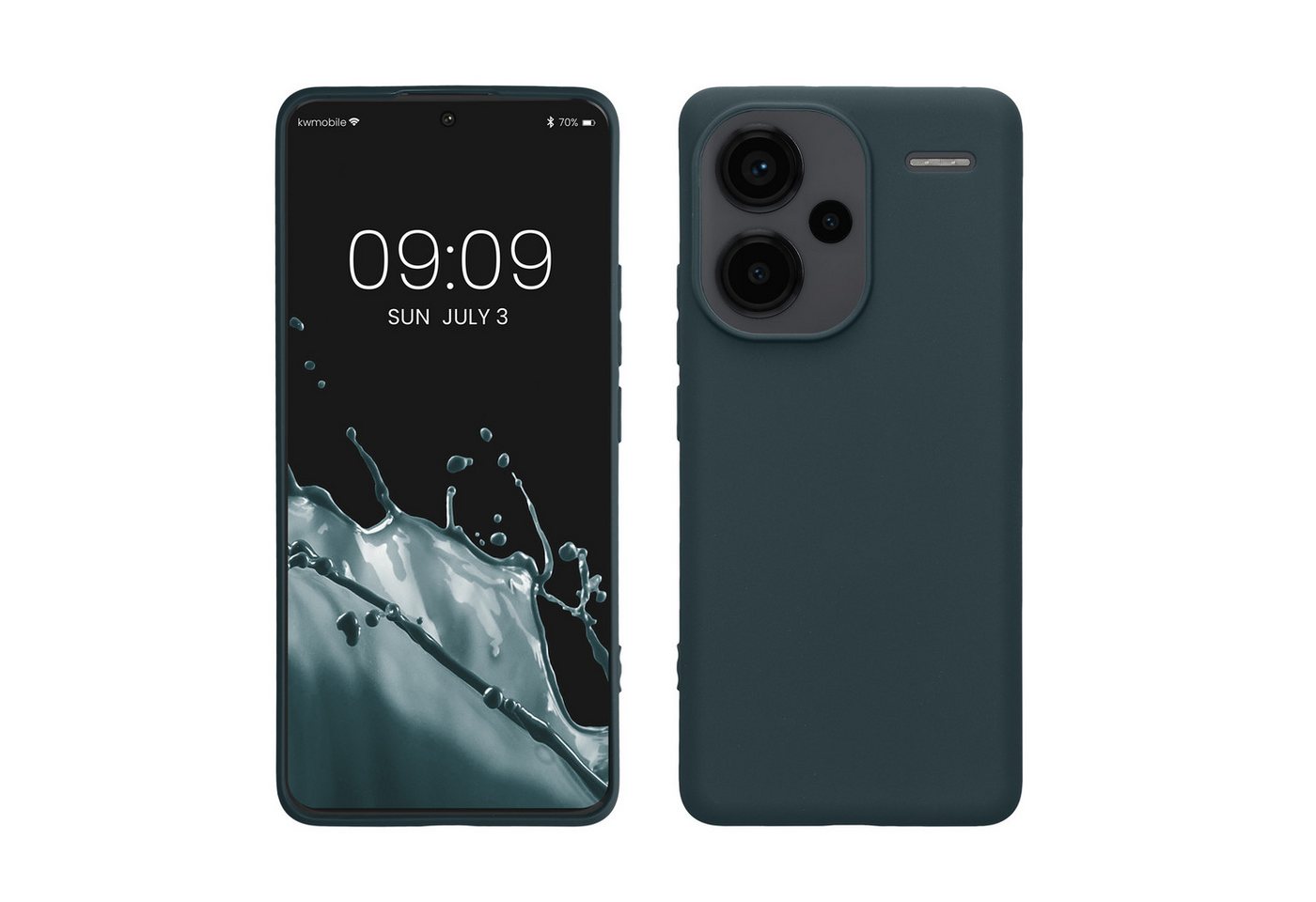 kwmobile Handyhülle Hülle für Xiaomi Redmi Note 13 Pro+ 5G / Redmi Note 13 Pro Plus 5G, Hülle Silikon - Soft Handyhülle - Handy Case Cover kwmobile Handyhülle Hülle für Xiaomi Redmi Note 13 Pro+ 5G / Redmi Note 13 Pro Plus 5G, Hülle Silikon - Soft Handyhülle - Handy Case Cover von kwmobile