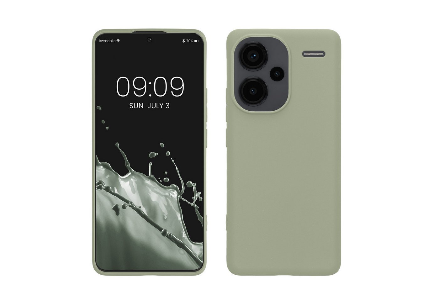 kwmobile Handyhülle Hülle für Xiaomi Redmi Note 13 Pro+ 5G / Redmi Note 13 Pro Plus 5G, Hülle Silikon - Soft Handyhülle - Handy Case Cover kwmobile Handyhülle Hülle für Xiaomi Redmi Note 13 Pro+ 5G / Redmi Note 13 Pro Plus 5G, Hülle Silikon - Soft Handyhülle - Handy Case Cover von kwmobile