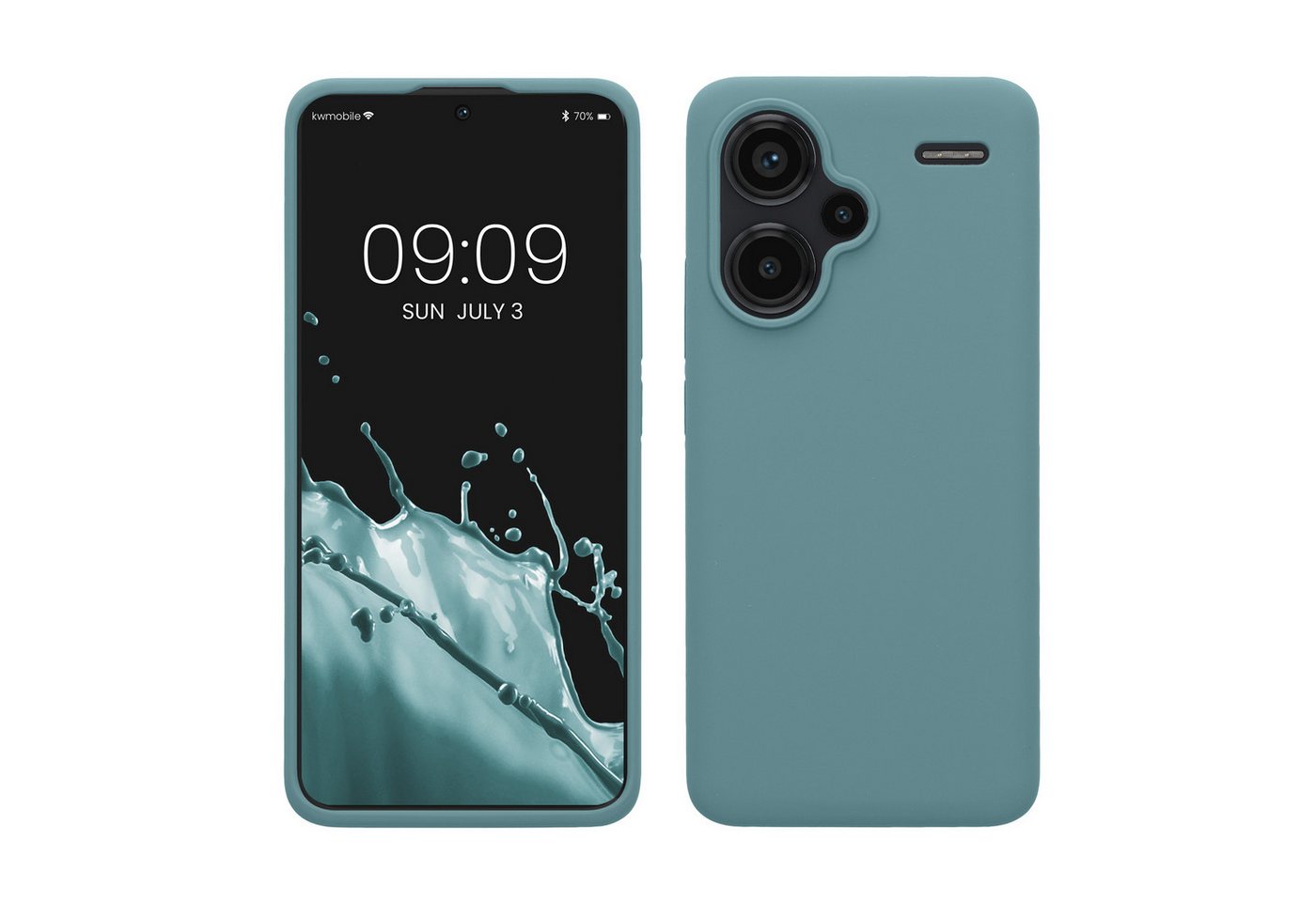 kwmobile Handyhülle Hülle für Xiaomi Redmi Note 13 Pro+ 5G / Redmi Note 13 Pro Plus 5G, Hülle Silikon gummiert - Handyhülle - Handy Case Cover kwmobile Handyhülle Hülle für Xiaomi Redmi Note 13 Pro+ 5G / Redmi Note 13 Pro Plus 5G, Hülle Silikon gummiert - Handyhülle - Handy Case Cover von kwmobile