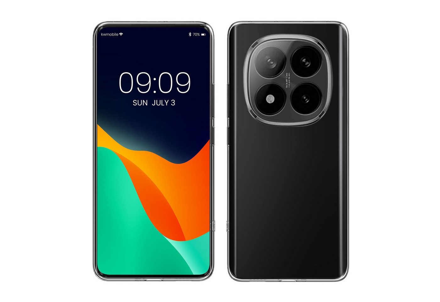 kwmobile Handyhülle Hülle für Xiaomi Redmi Note 14 Pro+ 5G / Redmi Note 14 Pro Plus 5G, Silikon Handyhülle transparent - Handy Case gummiert kwmobile Handyhülle Hülle für Xiaomi Redmi Note 14 Pro+ 5G / Redmi Note 14 Pro Plus 5G, Silikon Handyhülle transparent - Handy Case gummiert von kwmobile