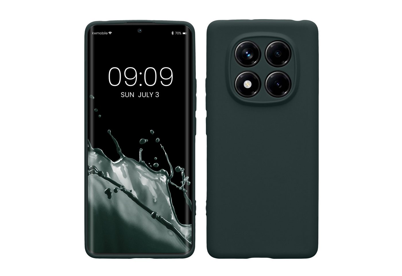 kwmobile Handyhülle Hülle für Xiaomi Redmi Note 14 Pro 4G, Backcover Silikon - Soft Handyhülle - Handy Case in Moosgrün kwmobile Handyhülle Hülle für Xiaomi Redmi Note 14 Pro 4G, Backcover Silikon - Soft Handyhülle - Handy Case in Moosgrün von kwmobile