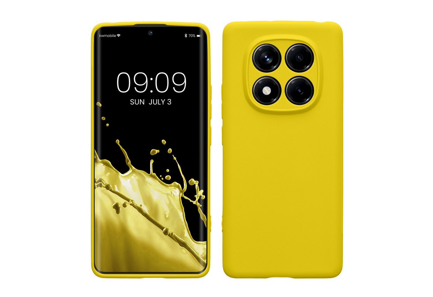 kwmobile Handyhülle Hülle für Xiaomi Redmi Note 14 Pro 4G, Backcover Silikon - Soft Handyhülle - Handy Case in Strahlend Gelb kwmobile Handyhülle Hülle für Xiaomi Redmi Note 14 Pro 4G, Backcover Silikon - Soft Handyhülle - Handy Case in Strahlend Gelb von kwmobile
