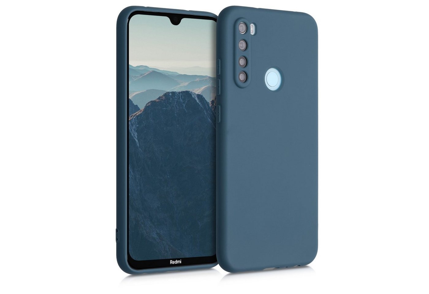 kwmobile Handyhülle Hülle für Xiaomi Redmi Note 8 (2019 / 2021), Hülle Silikon - Soft Handyhülle - Handy Case Cover von kwmobile