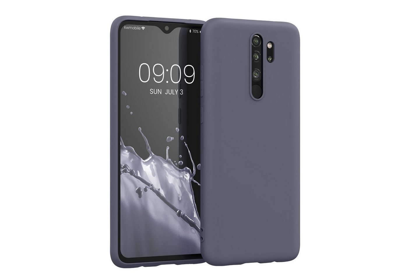 kwmobile Handyhülle Hülle für Xiaomi Redmi Note 8 Pro, Hülle Silikon - Soft Handyhülle - Handy Case Cover von kwmobile