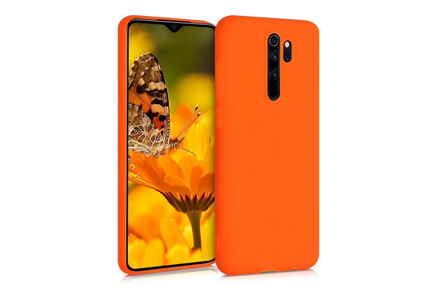 kwmobile Handyhülle Hülle für Xiaomi Redmi Note 8 Pro, Hülle Silikon - Soft Handyhülle - Handy Case Cover von kwmobile