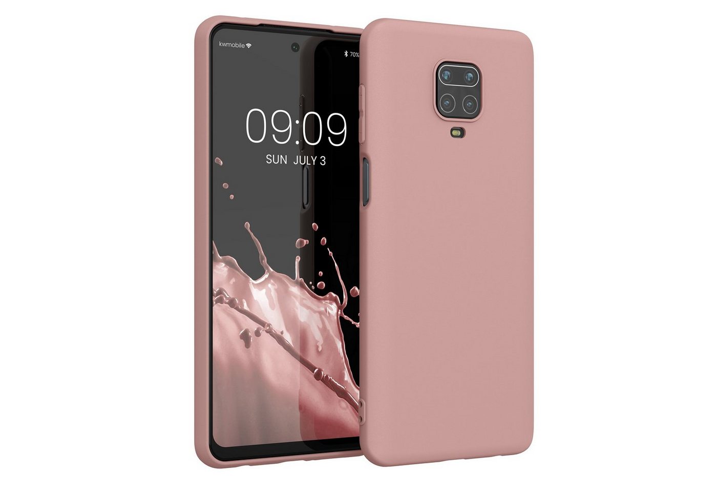 kwmobile Handyhülle Hülle für Xiaomi Redmi Note 9S / 9 Pro / 9 Pro Max, Hülle Silikon - Soft Handyhülle - Handy Case Cover von kwmobile