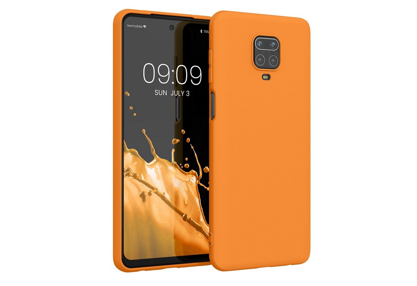 kwmobile Handyhülle Hülle für Xiaomi Redmi Note 9S / 9 Pro / 9 Pro Max, Hülle Silikon - Soft Handyhülle - Handy Case Cover von kwmobile