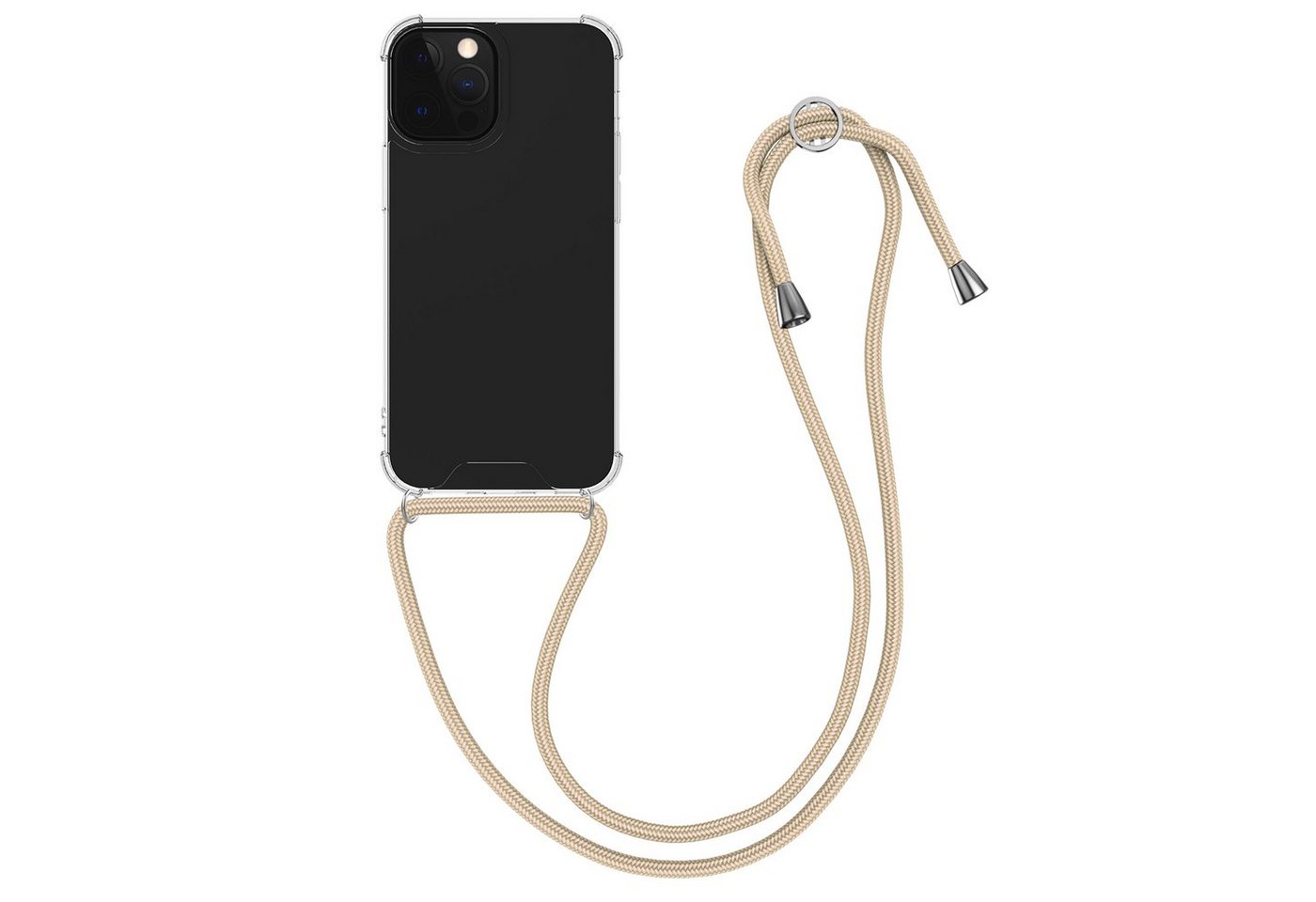 kwmobile Handyhülle Necklace Case für Apple iPhone 13 Pro, Hülle Silikon mit Handykette - Band Handyhülle von kwmobile