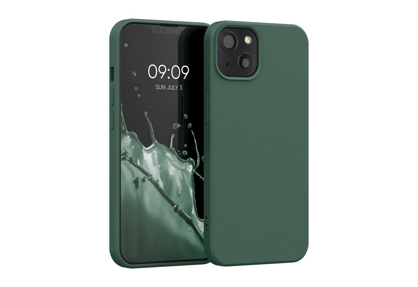 kwmobile Handyhülle Slim Case für Apple iPhone 13, Hülle Silikon Handy - Handyhülle gummiert kwmobile Handyhülle Slim Case für Apple iPhone 13, Hülle Silikon Handy - Handyhülle gummiert von kwmobile