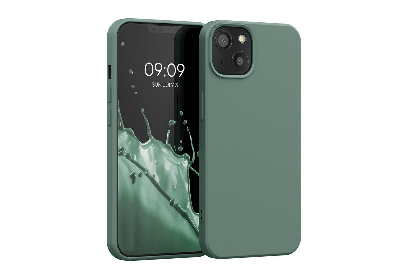 kwmobile Handyhülle Slim Case für Apple iPhone 13, Hülle Silikon Handy - Handyhülle gummiert kwmobile Handyhülle Slim Case für Apple iPhone 13, Hülle Silikon Handy - Handyhülle gummiert von kwmobile