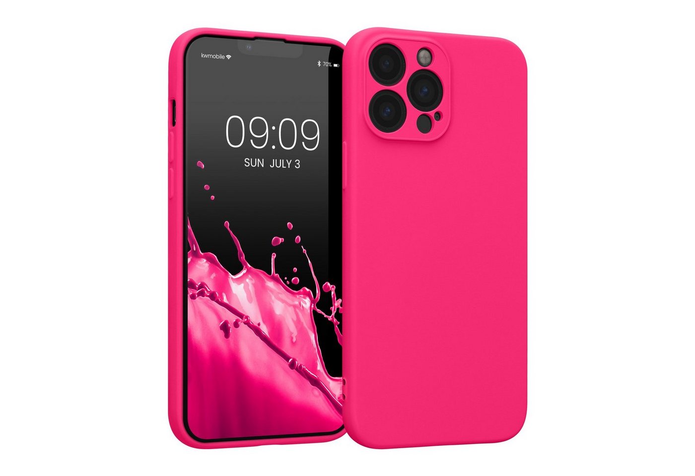 kwmobile Handyhülle Slim Case für Apple iPhone 13 Pro Max, Hülle Silikon Handy - Handyhülle gummiert von kwmobile