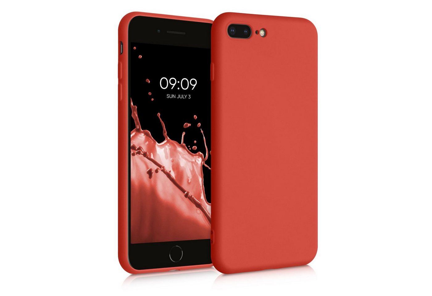 kwmobile Handyhülle Slim Case für Apple iPhone 7 Plus / 8 Plus, Hülle Silikon Handy - Handyhülle gummiert kwmobile Handyhülle Slim Case für Apple iPhone 7 Plus / 8 Plus, Hülle Silikon Handy - Handyhülle gummiert von kwmobile