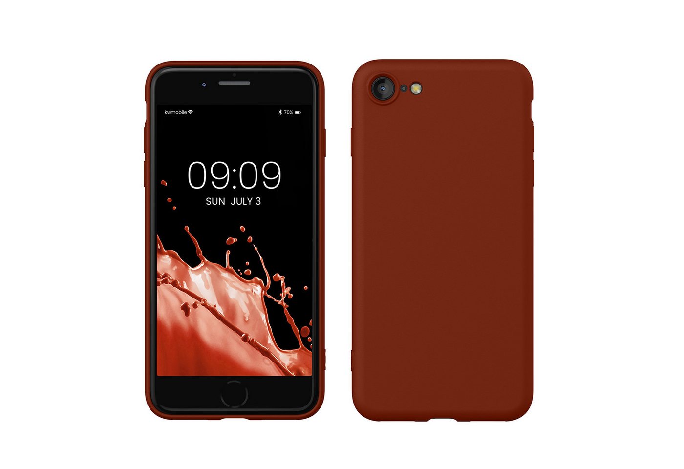 kwmobile Handyhülle Slim Case für Apple iPhone SE / 8 / 7, Hülle Silikon Handy - Handyhülle gummiert kwmobile Handyhülle Slim Case für Apple iPhone SE / 8 / 7, Hülle Silikon Handy - Handyhülle gummiert von kwmobile