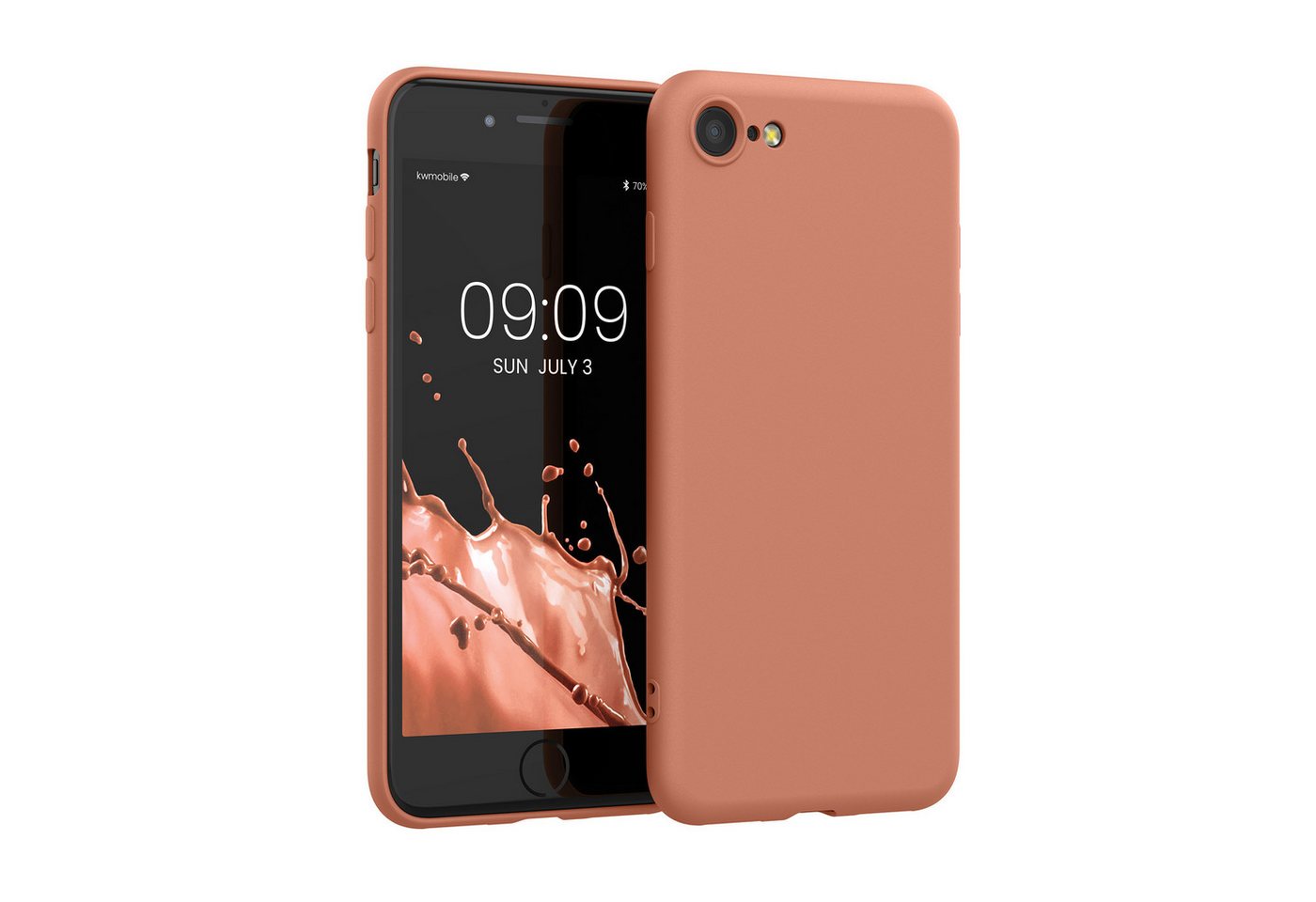 kwmobile Handyhülle Slim Case für Apple iPhone SE / 8 / 7, Hülle Silikon Handy - Handyhülle gummiert kwmobile Handyhülle Slim Case für Apple iPhone SE / 8 / 7, Hülle Silikon Handy - Handyhülle gummiert von kwmobile