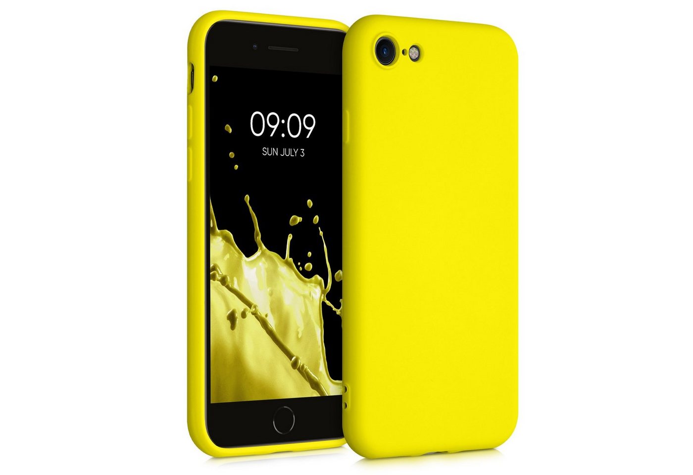kwmobile Handyhülle Slim Case für Apple iPhone SE / 8 / 7, Hülle Silikon Handy - Handyhülle gummiert kwmobile Handyhülle Slim Case für Apple iPhone SE / 8 / 7, Hülle Silikon Handy - Handyhülle gummiert von kwmobile