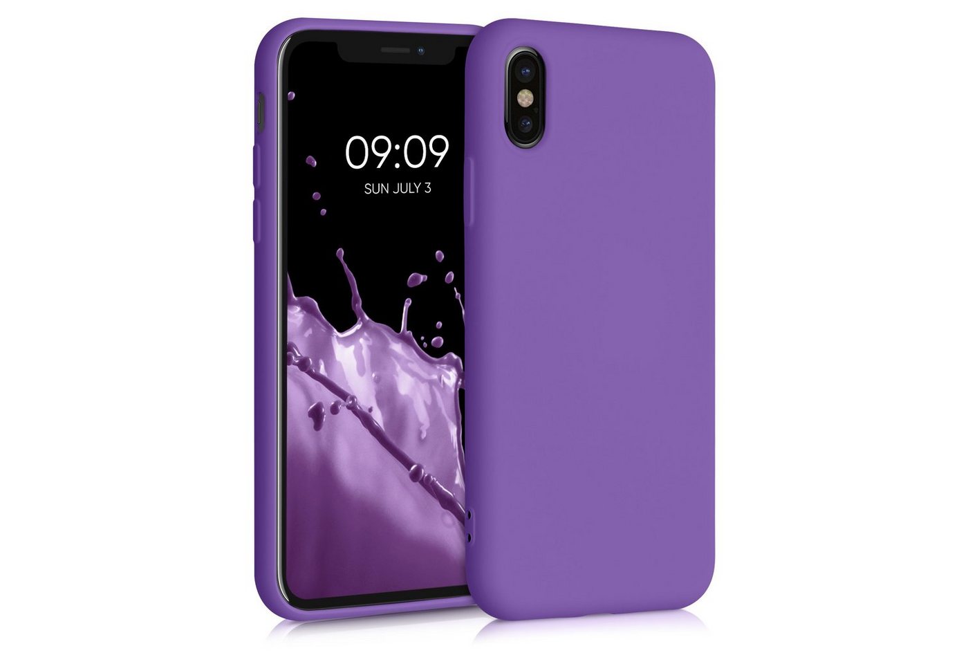kwmobile Handyhülle Slim Case für Apple iPhone X, Hülle Silikon Handy - Handyhülle gummiert kwmobile Handyhülle Slim Case für Apple iPhone X, Hülle Silikon Handy - Handyhülle gummiert von kwmobile