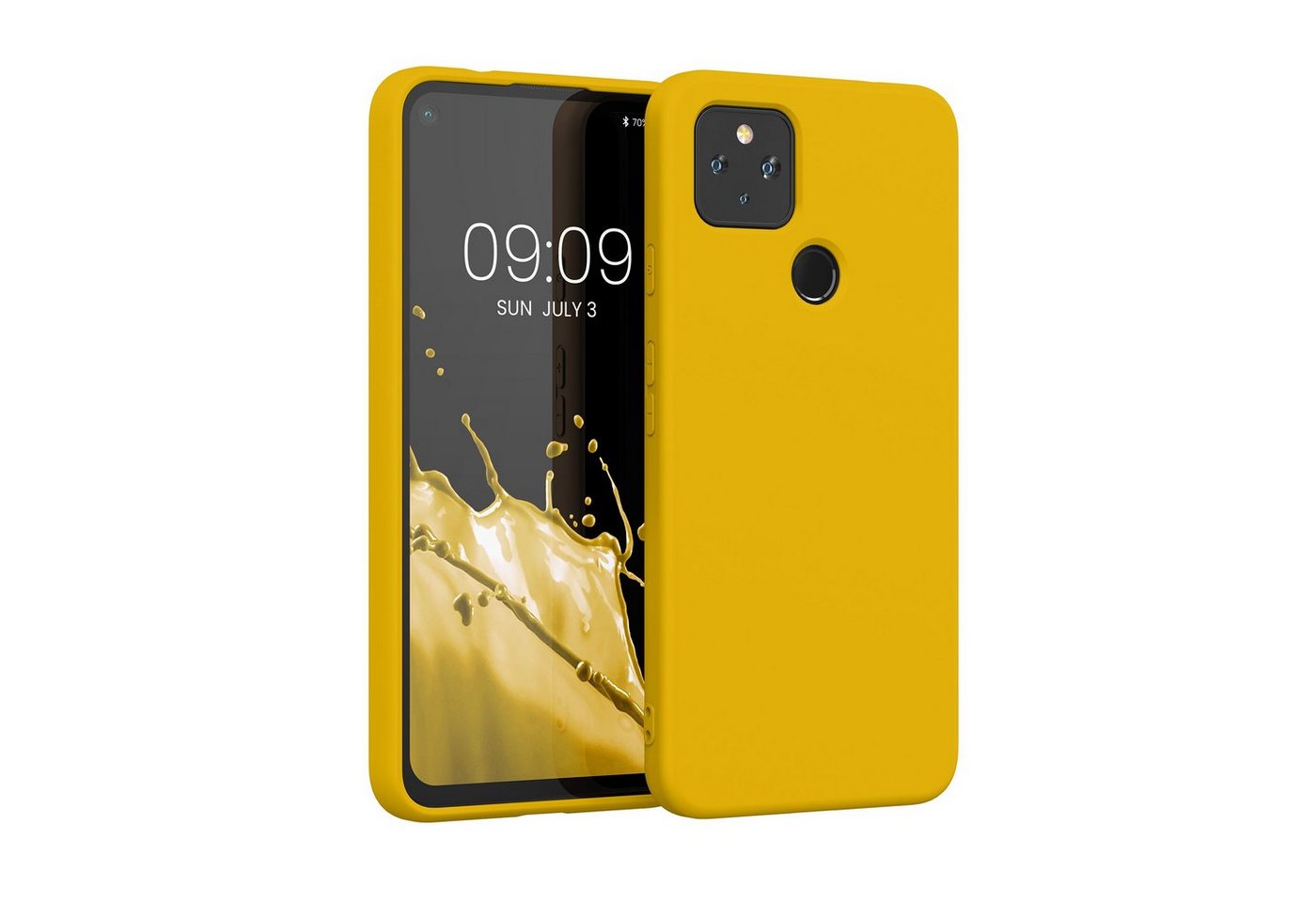 kwmobile Handyhülle Slim Case für Google Pixel 4a 5G, Hülle Silikon Handy - Handyhülle gummiert von kwmobile