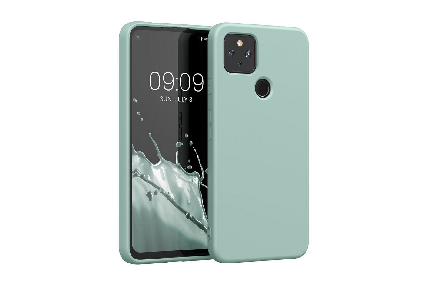 kwmobile Handyhülle Slim Case für Google Pixel 4a 5G, Hülle Silikon Handy - Handyhülle gummiert von kwmobile