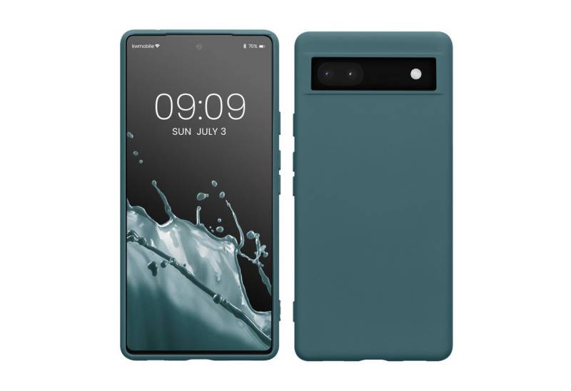kwmobile Handyhülle Slim Case für Google Pixel 6a, Hülle Silikon Handy - Handyhülle gummiert von kwmobile