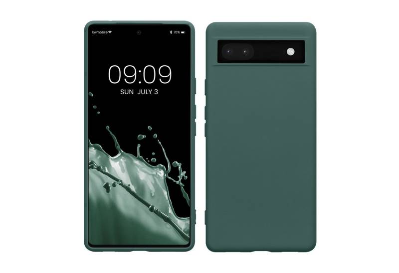 kwmobile Handyhülle Slim Case für Google Pixel 6a, Hülle Silikon Handy - Handyhülle gummiert von kwmobile