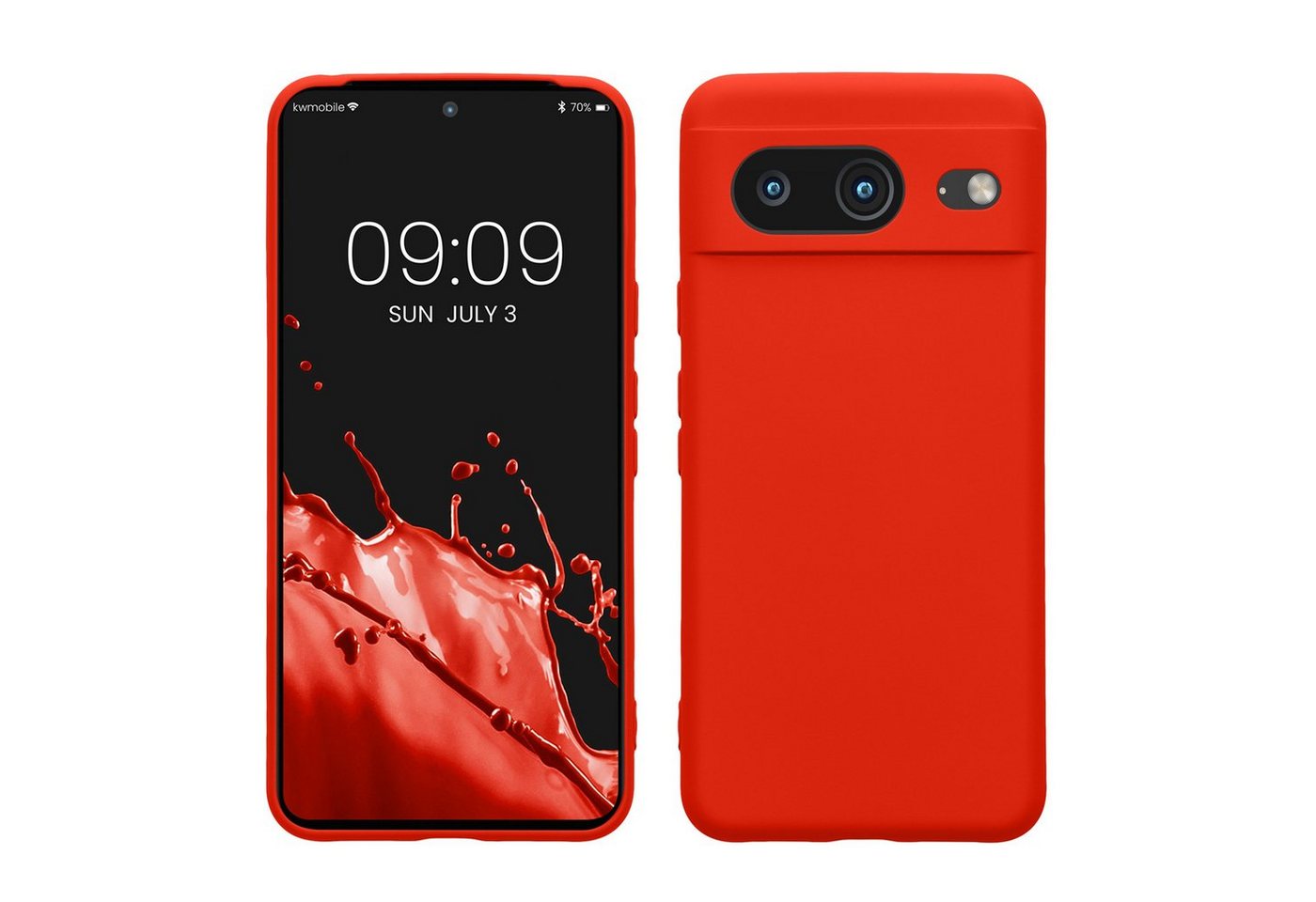 kwmobile Handyhülle Slim Case für Google Pixel 8, Hülle Silikon Handy - Handyhülle gummiert kwmobile Handyhülle Slim Case für Google Pixel 8, Hülle Silikon Handy - Handyhülle gummiert von kwmobile