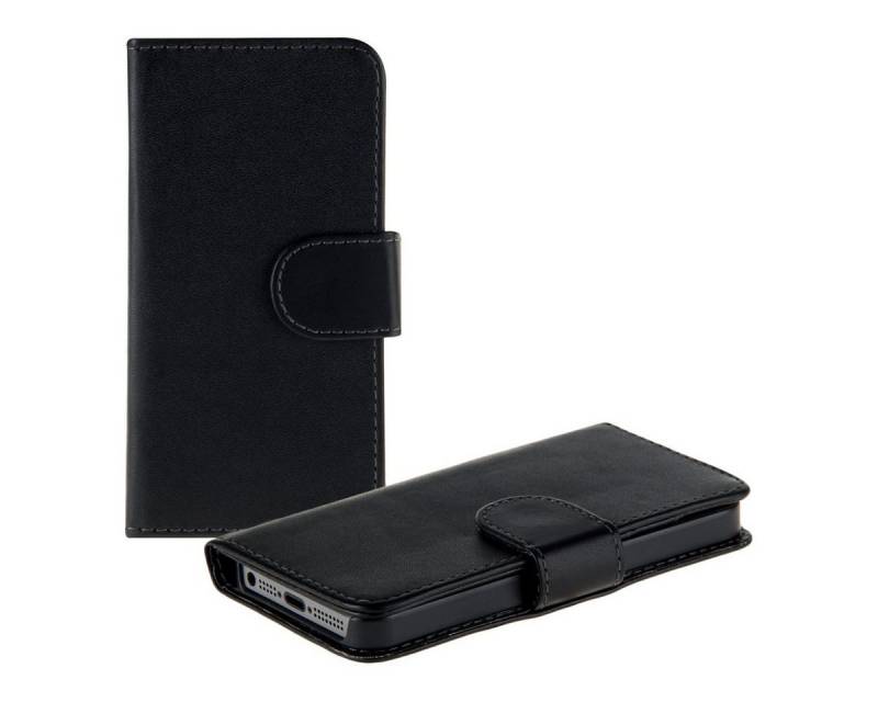 kwmobile Handyhülle Wallet Case Hülle für Apple iPhone SE (1.Gen 2016) / 5 / 5S, Cover Flip Tasche mit Kartenfach von kwmobile