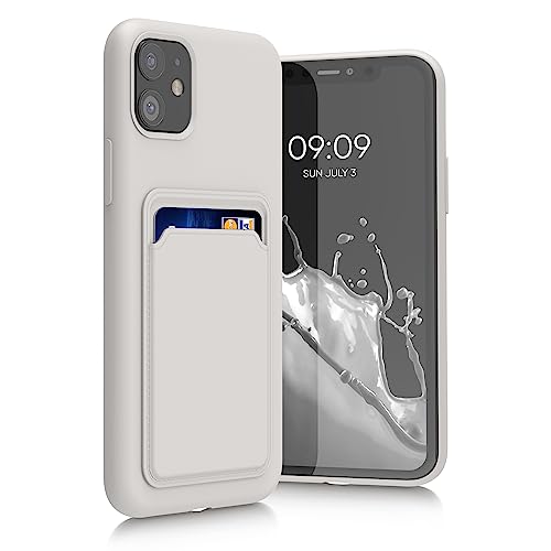 kwmobile Handyhülle kompatibel mit Apple iPhone 11 Hülle - Handy Cover mit Fach für Karten - in Weiß kwmobile Handyhülle kompatibel mit Apple iPhone 11 Hülle - Handy Cover mit Fach für Karten - in Weiß von kwmobile