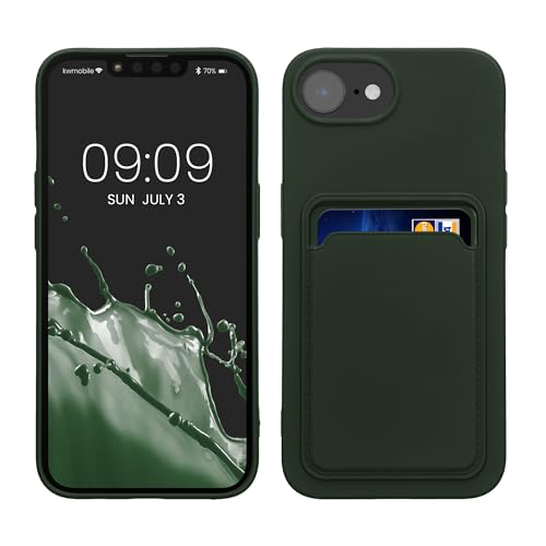 kwmobile Handyhülle kompatibel mit Apple iPhone 16e Hülle - Handy Cover mit Fach für Karten - in Dunkelgrün kwmobile Handyhülle kompatibel mit Apple iPhone 16e Hülle - Handy Cover mit Fach für Karten - in Dunkelgrün von kwmobile
