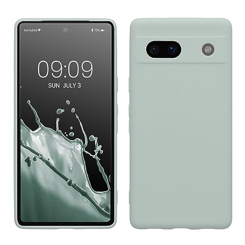kwmobile Handyhülle kompatibel mit Google Pixel 7a Hülle - Handy Case aus weichem Silikon in Cool Mint kwmobile Handyhülle kompatibel mit Google Pixel 7a Hülle - Handy Case aus weichem Silikon in Cool Mint von kwmobile