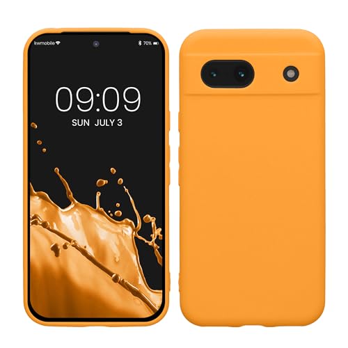 kwmobile Handyhülle kompatibel mit Google Pixel 8a Hülle - Handy Case aus weichem Silikon in Fruity Orange kwmobile Handyhülle kompatibel mit Google Pixel 8a Hülle - Handy Case aus weichem Silikon in Fruity Orange von kwmobile