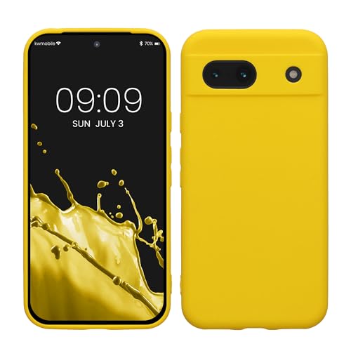 kwmobile Handyhülle kompatibel mit Google Pixel 8a Hülle - Handy Case aus weichem Silikon in Strahlend Gelb kwmobile Handyhülle kompatibel mit Google Pixel 8a Hülle - Handy Case aus weichem Silikon in Strahlend Gelb von kwmobile