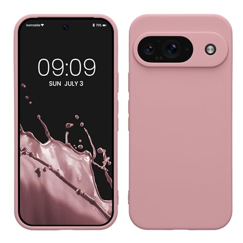 kwmobile Handyhülle kompatibel mit Google Pixel 9 Hülle - Handy Case aus weichem Silikon in Altrosa matt kwmobile Handyhülle kompatibel mit Google Pixel 9 Hülle - Handy Case aus weichem Silikon in Altrosa matt von kwmobile
