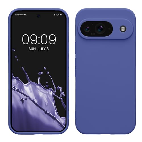 kwmobile Handyhülle kompatibel mit Google Pixel 9 Hülle - Handy Case aus weichem Silikon in Blauviolett kwmobile Handyhülle kompatibel mit Google Pixel 9 Hülle - Handy Case aus weichem Silikon in Blauviolett von kwmobile