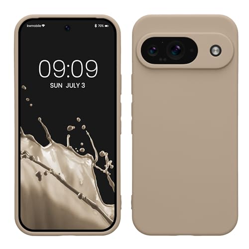 kwmobile Handyhülle kompatibel mit Google Pixel 9 Hülle - Handy Case aus weichem Silikon in Creme matt kwmobile Handyhülle kompatibel mit Google Pixel 9 Hülle - Handy Case aus weichem Silikon in Creme matt von kwmobile