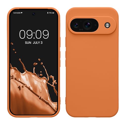 kwmobile Handyhülle kompatibel mit Google Pixel 9 Hülle - Handy Case aus weichem Silikon in Warme Aprikose kwmobile Handyhülle kompatibel mit Google Pixel 9 Hülle - Handy Case aus weichem Silikon in Warme Aprikose von kwmobile
