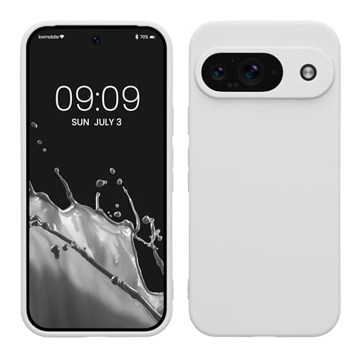 kwmobile Handyhülle kompatibel mit Google Pixel 9 Hülle - Handy Case aus weichem Silikon in Weiß matt kwmobile Handyhülle kompatibel mit Google Pixel 9 Hülle - Handy Case aus weichem Silikon in Weiß matt von kwmobile