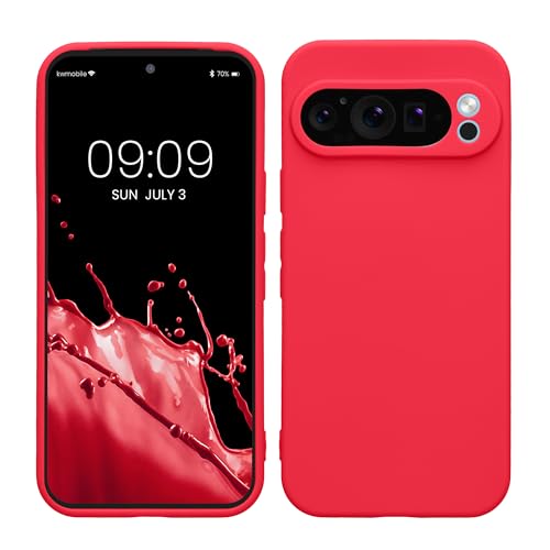kwmobile Handyhülle kompatibel mit Google Pixel 9 Pro Hülle - Handy Case aus weichem Silikon in Neon Pink kwmobile Handyhülle kompatibel mit Google Pixel 9 Pro Hülle - Handy Case aus weichem Silikon in Neon Pink von kwmobile