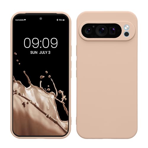kwmobile Handyhülle kompatibel mit Google Pixel 9 Pro XL Hülle - Handy Case aus weichem Silikon in Coconut Swirl kwmobile Handyhülle kompatibel mit Google Pixel 9 Pro XL Hülle - Handy Case aus weichem Silikon in Coconut Swirl von kwmobile