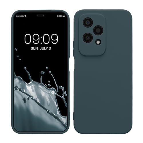 kwmobile Handyhülle kompatibel mit Honor 200 Lite Hülle - Handy Case aus weichem Silikon in Dunkler Schiefer kwmobile Handyhülle kompatibel mit Honor 200 Lite Hülle - Handy Case aus weichem Silikon in Dunkler Schiefer von kwmobile
